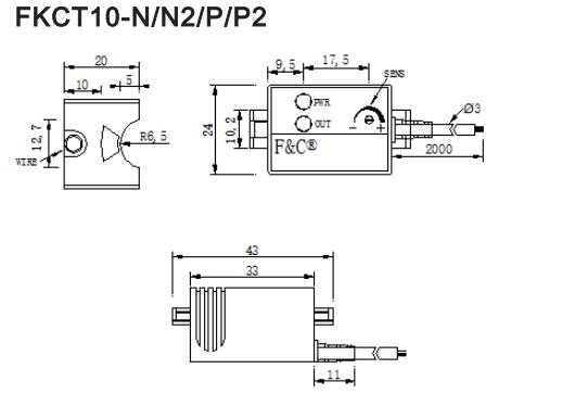 12mm Pipeline Capacitive Proximity Sensor 12 Volt Normal Open Detection Sensor.jpg