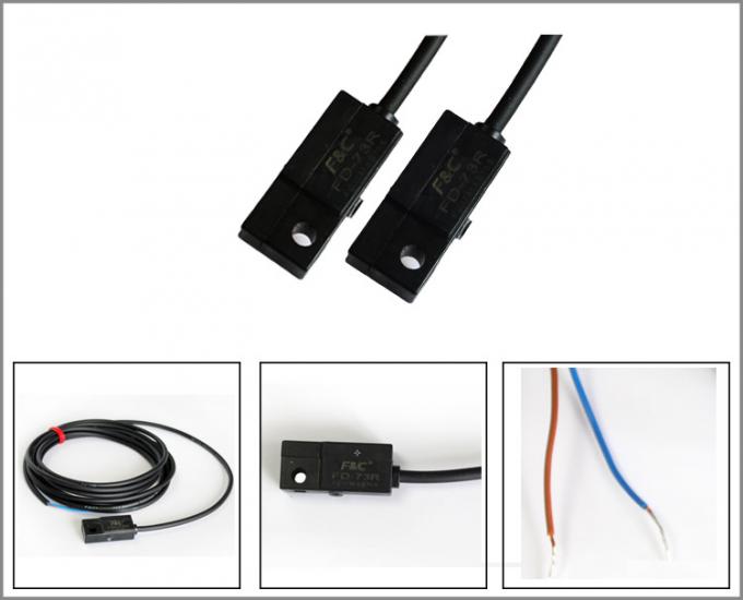 12V 2 Kabel Reed Electric Magnetic Switch Sensor Untuk Silinder
