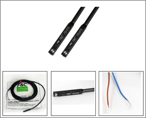 12V 2 Kabel Reed Magnetic Switch Sensor Digunakan Dalam Otomasi industri