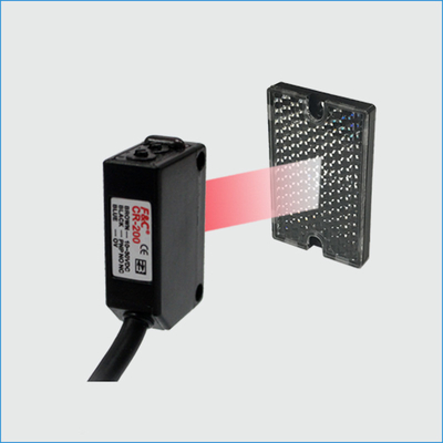Sensor Fotoelektrik Reflektif Retro-Produsen Dengan Mirror 2M Sensing