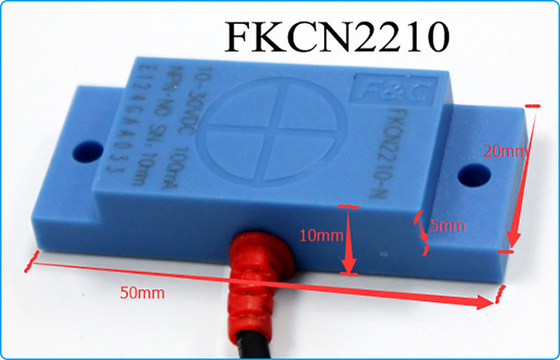10mm PNP Tipe 12 V DC Persegi Saklar Kapasitif Sensor FKCN2210-P Non Deteksi Logam