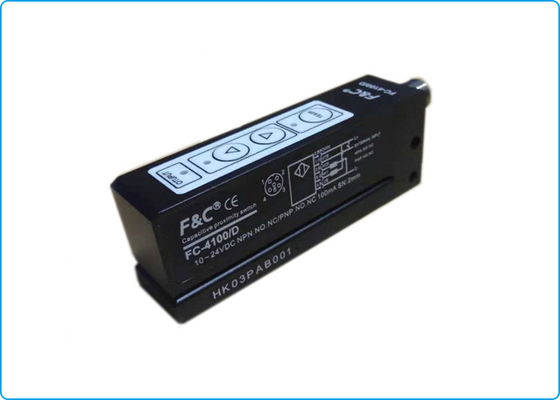 Jelas Transparan Sticker Label Deteksi Capacitive Label Sensor 0.2mm 5Khz 12VDC
